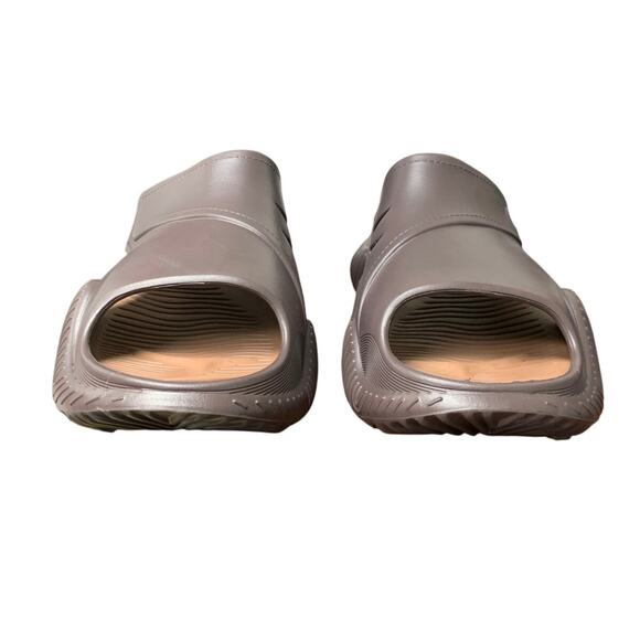 Coface Mens 7 Brown Slide On Orthopedic Clog Sandle Mule Plantar Fasciitis Shoes - Picture 6 of 10